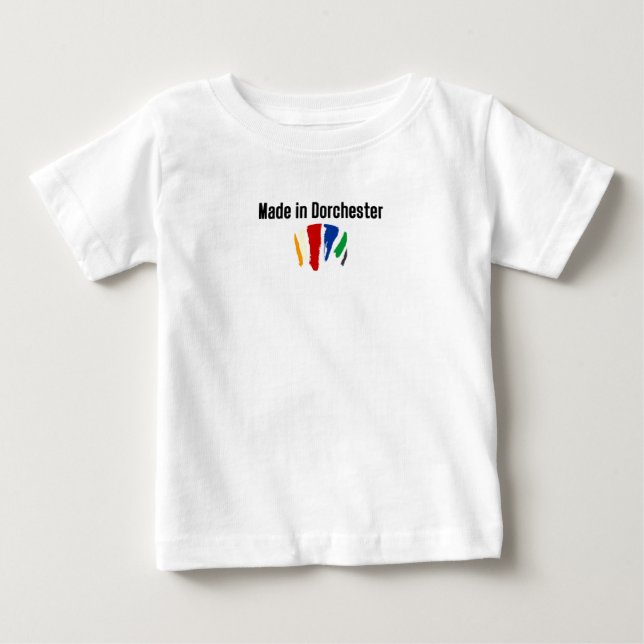 Colorful Made in Dorchester T Shirt (Framsida)