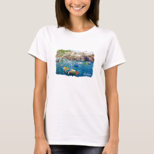 Colorful Madeira Portugal Vintage resor T Shirt