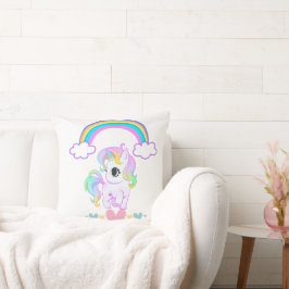 Colorful magic-themed pillow for children's or liv kudde
