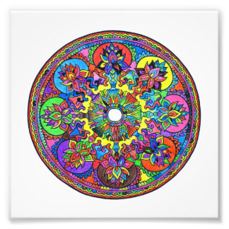 Colorful Mandala Fototryck