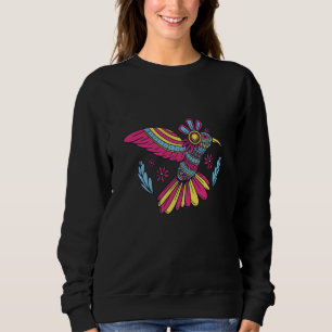 Colorful Mandala Hummingbird T Shirt