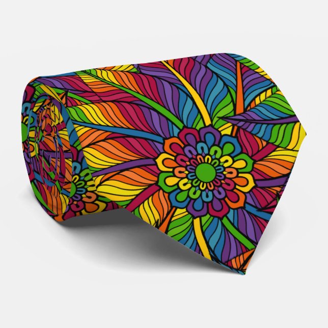 Colorful mandala mönster slips (Rullad)