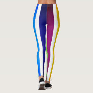 Colorful Mardi Gras Festive Leggings