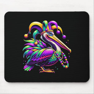 Colorful Mardi Gras Pelican Louisiana Jester Hat B Musmatta