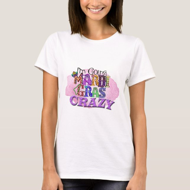 Colorful Mardi Gras t-Shirt (Framsida)