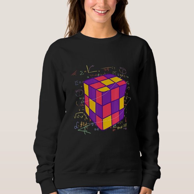 Colorful Math CubManipulatives Development Eart T Shirt (Framsida)
