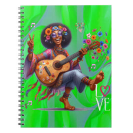 Colorful-Me Hippie Chic KÄRLEK Anteckningsbok