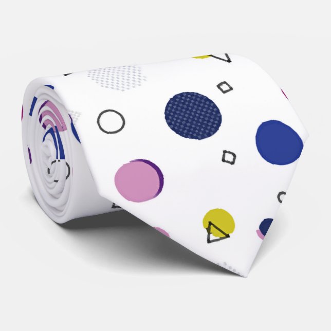 Colorful Memphis Mönster Slips (Rullad)