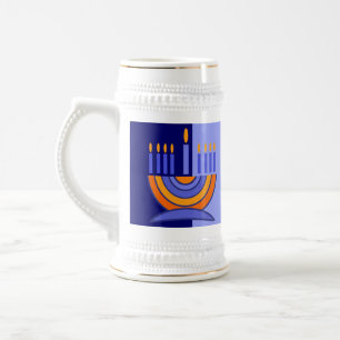 Colorful Menorah Hanukkah Gift Sejdel