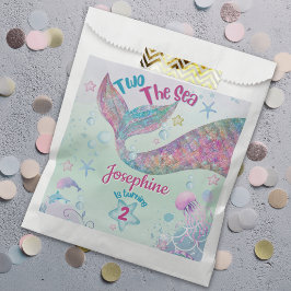 Colorful Mermaid second birthday