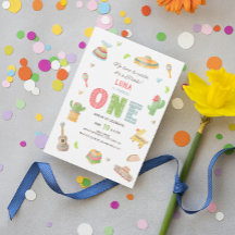 Colorful Mexican Fiesta First Birthday
