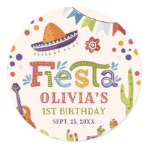 Colorful Mexican Fiesta First Birthday
