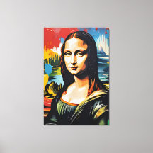 Colorful Mona Lisa