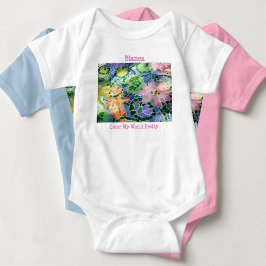 Colorful Mosaic Art Koi Pond med Flowers T-Shirt