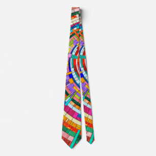 Colorful Mosaic Spiral Slips