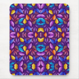 Colorful mouse pad featuring a symmetrical musmatta