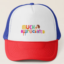 Colorful Much Appreciated Thank you Trucker Hat