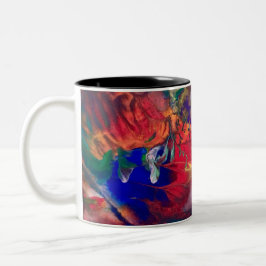 Colorful Mugg Hippie Tie Dye Groovy Coffee Mugg