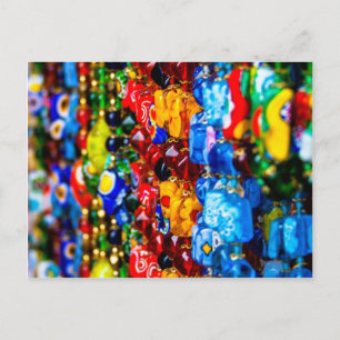 Colorful Murano Vykort