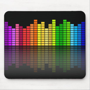 Colorful Music Equalizer w/Reflection, Coola Techn Musmatta