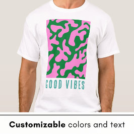Colorful Music Festival Good Vibes UNISEX T-shirt