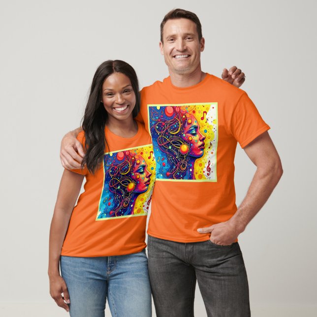 Colorful Music Soul T Shirt (Unisex)