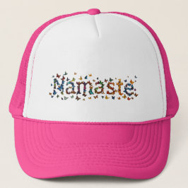Colorful Namaste Butterflies - Yoga Lover Graphic Keps