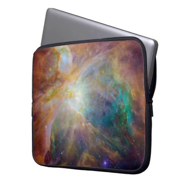 Colorful Nebula Laptop sleeve (Framsidan Vänster)