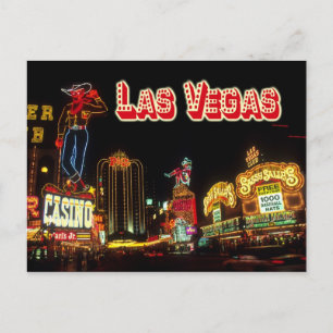 Colorful Neon Signs, Las Vegas, Nevada Vykort