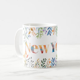 Colorful New York City Kaffemugg