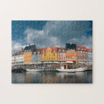 Colorful Nyhavn Waterfront Copenhagen Danmark Pussel<br><div class="desc">Denna fantastiska stad,  det så kallade pusslet,  har den vackra kanalen Nyhavn i Danmark. #nyhavn #jigsawpuzzle #stockingstuffers #spel</div>