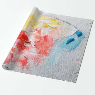 colorful oil paint on canvas paint,brush,stroke,ba presentpapper