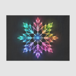 COLORFUL OMBRE HOLIDAY WINTER SNOWFLAKE