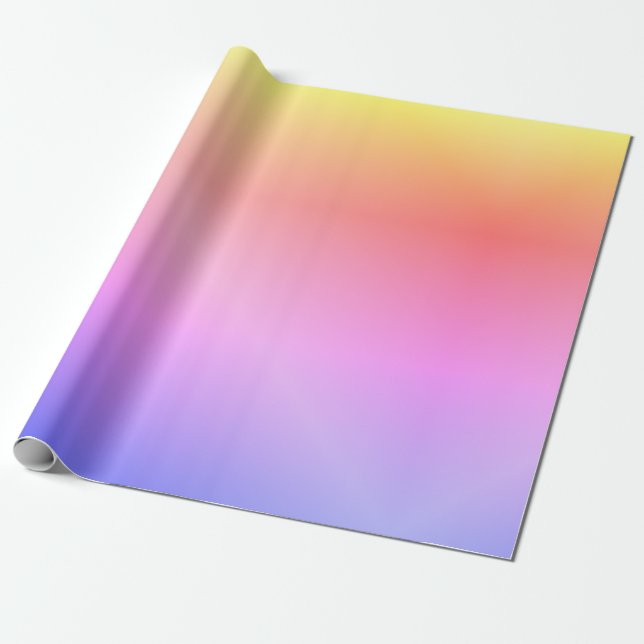 Colorful ombre presentpapper (Utrullad)