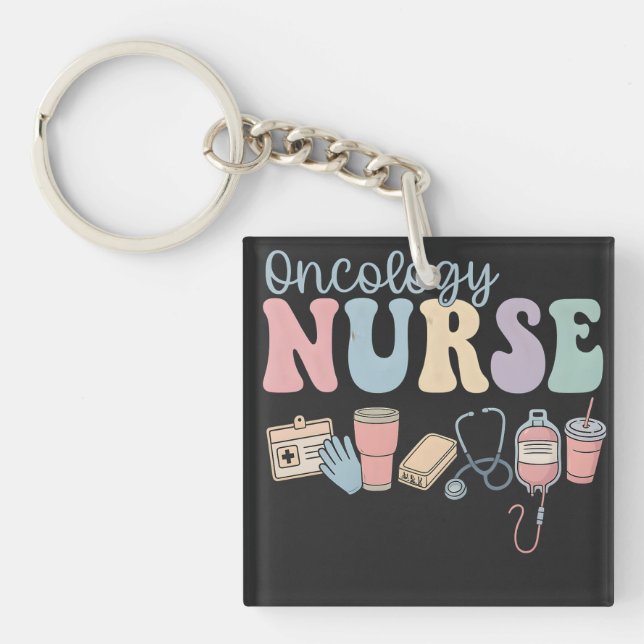 Colorful Oncology Nurse Retro Aesthetic (Framsidan)