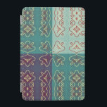 Colorful Ornamental Folk-Inspired iPad Mini Skydd<br><div class="desc">This seamless pattern features a vibrant, symmetrical folk-inspired design composed of fluid lines, geometric shapes, and ornamental motifs. Presented in a four-panel color variation, the pattern merges traditional aesthetics with a modern palette, including deep teal, burgundy, soft mint, and indigo tones. Ideal for textiles, wallpapers, digital backgrounds, or decorative packaging,...</div>