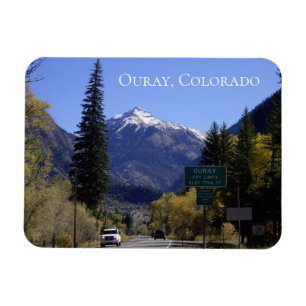 Colorful Ouray, Colorado Magnet