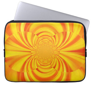 COLORFUL PAINT RAINBOW Swirl Abstrakt Art Laptop Fodral
