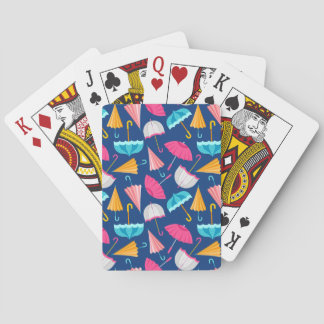 Colorful Parbrella Mönster Casinokort