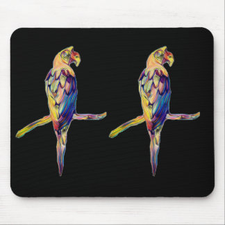 Colorful Parrot Mousemat Musmatta