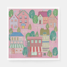 Colorful Party Paper Napkins Pappersservett