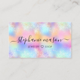 Colorful Pastel Holography Glitter Girly