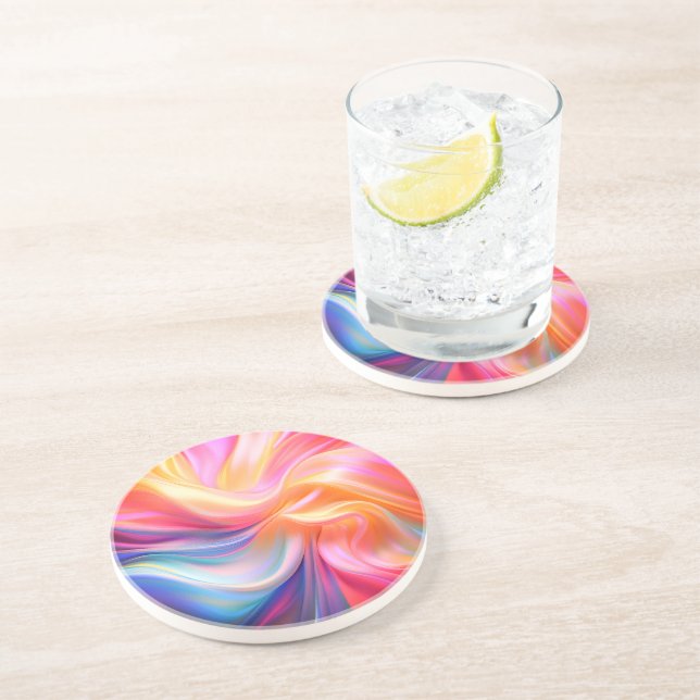 Colorful Pastel Silk Underlägg (Sidan)