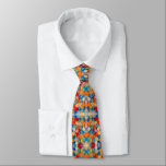 Colorful Pebble Pattern Bold Abstract Stone Slips<br><div class="desc">Add a splash of vibrant style to your outfit with this unique colorful pebble pattern tie. Featuring a symmetrical abstract design inspired by smooth, polished stones in vivid hues of turquoise, coral, cobalt blue, burnt orange, and crimson, this necktie is perfect for creative professionals, art lovers, or anyone who enjoys...</div>