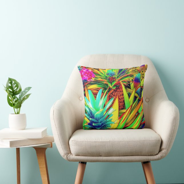 COLORFUL PINEAPPLE  PATTERNS  KUDDE (Stol)