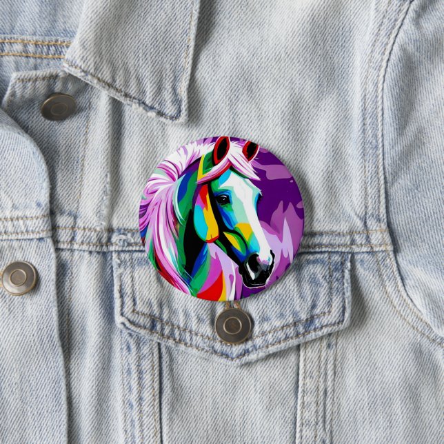 Colorful Pony Knapp (In Situ)