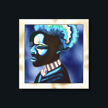 Colorful Pop Art African Man Canvastryck<br><div class="desc">kanvastryck med elegant med bilder av en stilig afrikansk huvudskott,  som görs i en faux foil pop art stil. Snyggt tillägg till din rumsdekoration.</div>