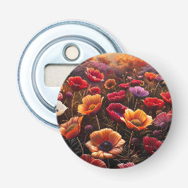 Colorful Poppies Flasköppnare