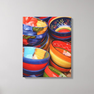 COLORFUL POTTERY - Canvas Art
