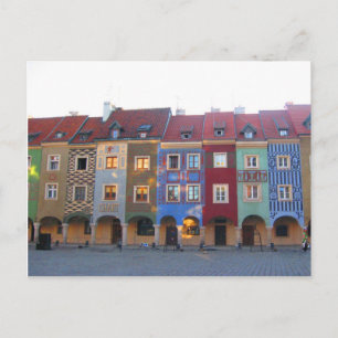 Colorful Poznan Vykort